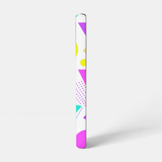 Bold Neon Memphis Geometric 80s Design Samsung Galaxy Hoesje (Linkerkant)