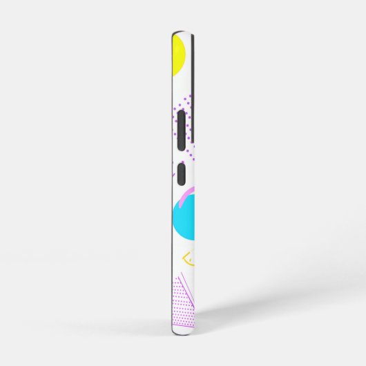 Bold Neon Memphis Geometric 80s Design Samsung Galaxy Hoesje (Rechterkant)