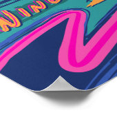 Bold Nineties Poster (Hoek)