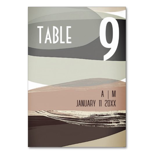 Bold Olive Green Wedding Kaart (Voorkant)