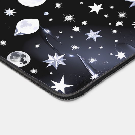 Bold Onyx Celestial Moon for Modern Workspaces Bureaumat (Hoek)