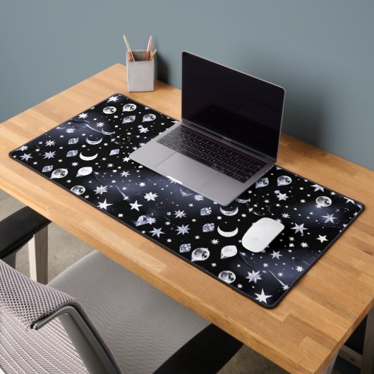 Bold Onyx Celestial Moon for Modern Workspaces Bureaumat (Kantoor 2)