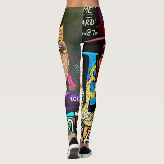 Bold Original Badu vs Scott Bold Funky Leggings (Achterkant)