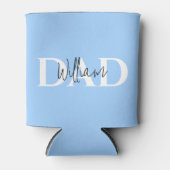 Bold Pastel DAD | Modern Vaderdag cadeau Blikjeskoeler (Voorkant)