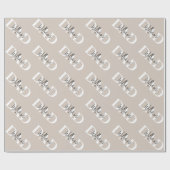 Bold Pastel DAD | Modern Vaderdag cadeau Cadeaupapier (Vlak)