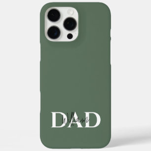 Bold Pastel DAD Modern Vaderdag cadeau iPhone 16 Pro Max Hoesje