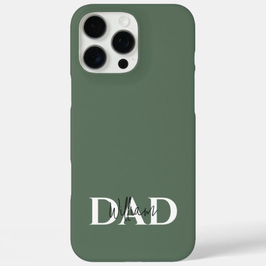 Bold Pastel DAD | Modern Vaderdag cadeau Case-Mate iPhone Case (Achterkant)