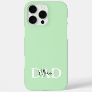 Bold Pastel DAD Modern Vaderdag cadeau iPhone 16 Pro Max Hoesje