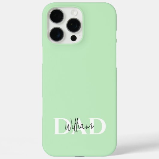 Bold Pastel DAD | Modern Vaderdag cadeau Case-Mate iPhone Case (Achterkant)