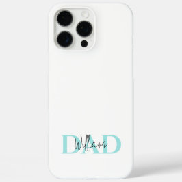 Bold Pastel DAD | Modern Vaderdag cadeau iPhone 16 Pro Max Hoesje