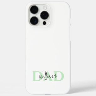 Bold Pastel DAD   Modern Vaderdag cadeau iPhone 16 Pro Max Hoesje