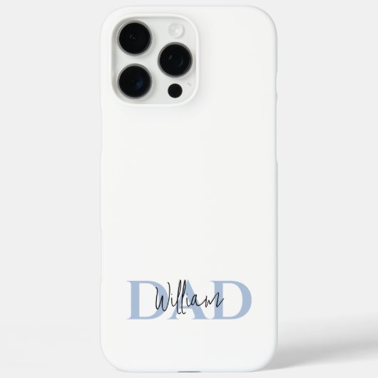 Bold Pastel DAD | Modern Vaderdag cadeau Case-Mate iPhone Case (Achterkant)