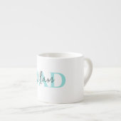 Bold Pastel DAD | Modern Vaderdag cadeau Espresso Kop (Voorkant rechts)