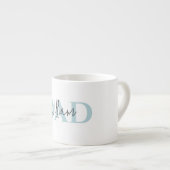 Bold Pastel DAD | Modern Vaderdag cadeau Espresso Kop (Voorkant rechts)