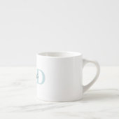 Bold Pastel DAD | Modern Vaderdag cadeau Espresso Kop (Rechts)
