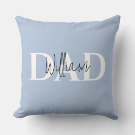 Bold Pastel DAD | Modern Vaderdag cadeau Kussen