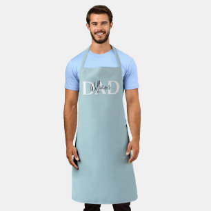 Bold Pastel DAD Modern Vaderdag cadeau Schort