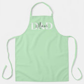 Bold Pastel DAD | Modern Vaderdag cadeau Schort (Voorkant)