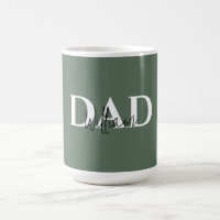 Bold Pastel DAD Mok | Modern Vaderdag cadeau
