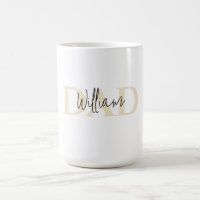 Bold Pastel DAD Mok | Modern Vaderdag cadeau