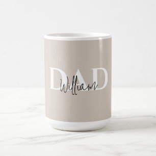 Bold Pastel DAD Mok Modern Vaderdag cadeau