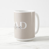 Bold Pastel DAD Mok | Modern Vaderdag cadeau (Voorkant rechts)