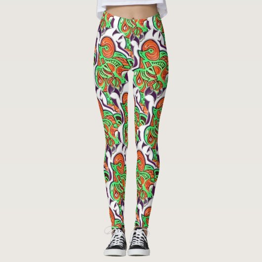 Bold PEACE - Vruchten van de Geest - Leggings (Voorkant)