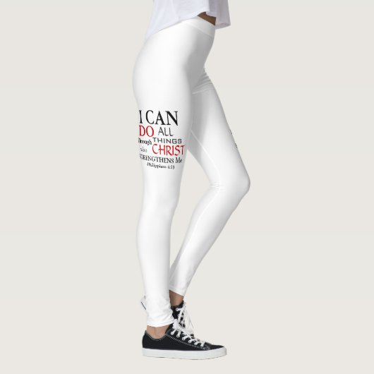Bold PHILIPPIANS 4:13 Leggings (Rechts)