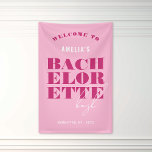 Bold Pink Bachelorette Bash Spandoek<br><div class="desc">Deze leuke en moedige roze accessoire zal je toekomstige feestgasten wauwen!</div>