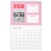 Bold Planner Aangepaste fotokalender Kalender (Feb 2026)