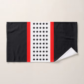 Bold Polka Dot Design Bad Handdoek (Handdoek)