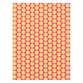 Bold Pop Art Lemon Hot Pink & Yellow Tafelkleed (Voorkant)