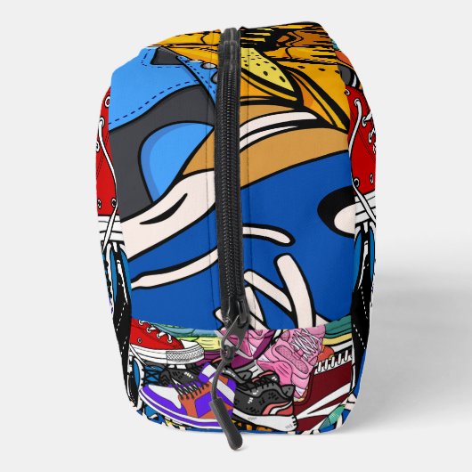 Bold Pop Art Runner Jogger Toilettasje (Rechts)