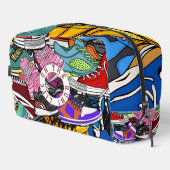 Bold Pop Art Runner Jogger Toilettasje (Rechterhoek)