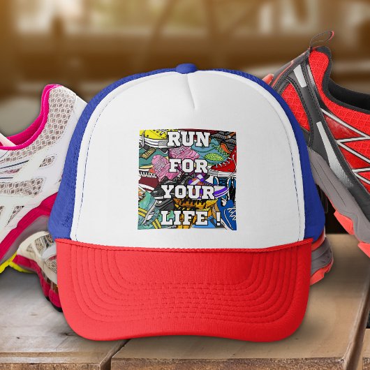 Bold Pop Art Runner Jogger Trucker Pet