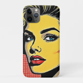 Bold Pop Art Woman Defined Case-Mate iPhone Case (Achterkant)