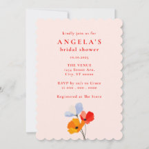 Bold Poppy Floral Vrijgezellenfeest