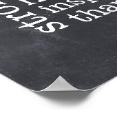 Bold Positive Thinking I AM Affirmatie Poster (Hoek)