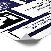 Bold Private Eye, privédetective Investigator Poster (Hoek)