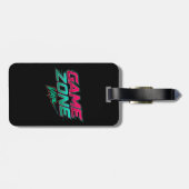 Bold Puzzle Quote Typography Art Bagagelabel (Achterkant horizontaal)