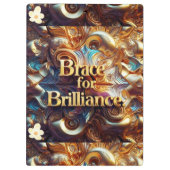 "Bold Radiance" Klembord (Achterkant)