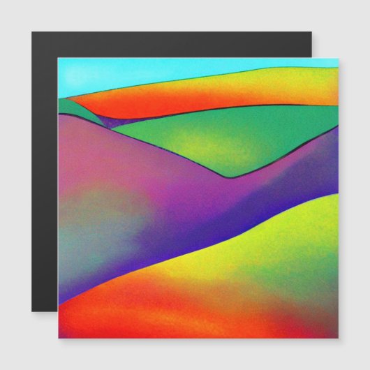 Bold Rainbow Hills (Voorkant / Achterkant)