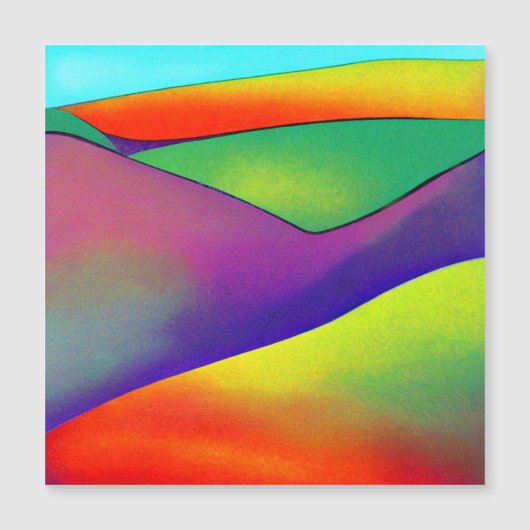 Bold Rainbow Hills (Voorkant)