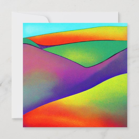 Bold Rainbow Hills (Achterkant)