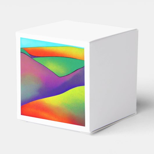 Bold Rainbow Hills Bedankdoosjes (Achterkant)