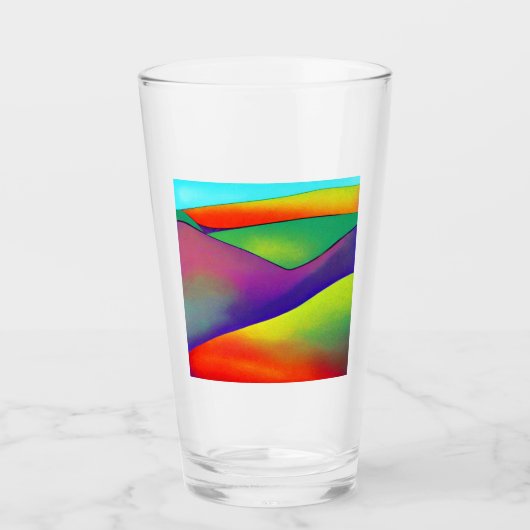 Bold Rainbow Hills Glas (Voorkant)