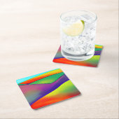 Bold Rainbow Hills Kartonnen Onderzetters (Insitu)