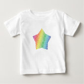 Bold Rainbow Honeycomb en Diamond Pattern-ster (Voorkant)