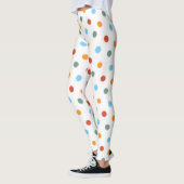 Bold Rainbow Polka Dot Leggings (Links)