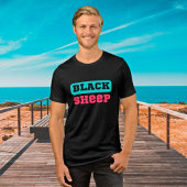 Bold Rebel: Black Sheep Statement Hoodie
